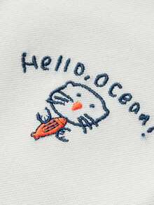 mini bala Boys' Long Sleeve Polo Shirt, Soft, Breathable, Lightweight, Collegiate Style, Spring 2026 Collection - Milky White - View 7