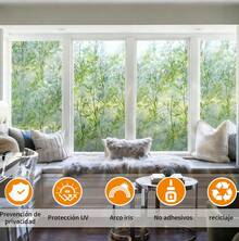 TendenciaFilm Privacidad Vinilo Película De Ventana Decorativo 60x500Calidad premium - 1 - Ver 4