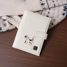 Cute Line Drawing Dog Passport Holder, Travel Ticket Card Wallet Organizer, Necessary Travel Accessory Passport Cover Passport Case For Travel Lightweight Waterproof Travel Accessories Cruise Essentials Vacation Essentials For Men Women - Multicolor - View 16