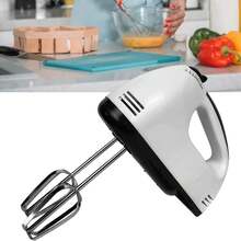 Electric Hand Mixer Handheld Electric Eggbeater with 4 Whisks for Egg Cake Cream Dough - Tipo de Enchufe A USA (110-127V) - Ver 4