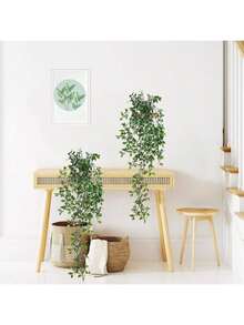 1/2 cây giả (có/không chậu), cây treo giả, 2 cây giả treo có chậu, cây leo Mandala giả treo, cây xanh trang trí tường cho trong nhà, ngoài trời, kệ phòng khách, phòng ngủ, nhà bếp, nhà cửa, đám cưới - màu xanh lá - Xem 6