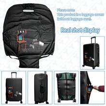 1 件装行李箱套，多种尺寸可选。采用聚酯纤维材质，防刮耐磨，男女通用。商务旅行和夏季度假的理想之选。易于手洗且可拆卸，是旅行必备配件。 - 彩色 - 查看 11