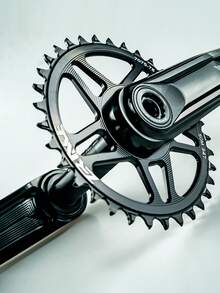 ZRACE 10/11/12 速牙盘，Eagle Tooth 7075 铝合金 CNC 加工，3mm 偏移量，山地车牙盘，适配 GXP 直装式曲柄组，兼容 Eagle - 黑色 - 查看 3