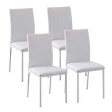 Dining Chairs - White - View 8