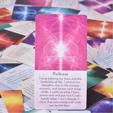 54pcs Oracle Cards: Unlock Inner Wisdom, Healing Energy Divination Game, Game Gift, Family Gathering Entertainment Card Game, Friends Party Card Board Game, Holiday Travel Entertainment Game, Couples Card Board Game, Oracle Cards, Couples Game, Board Game, Divination, Couples Card Game, Tarot Cards - Healing Energy Oracle - View 4