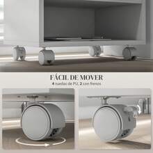 HOMCOM Arquivos de Arquivo - Branco - Ver 6