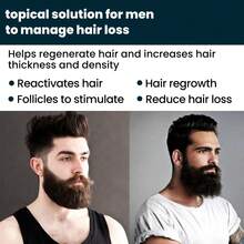 Men's hair conditioner, men's hair nourishing and moisturizing essence. - Aceite - Ver 8