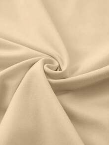 Cartoon Pattern Print Kitty Biscuits Bakery We Knead Em You Need Em Creative Print, Casual Spring And Autumn Style, Women's Regular Color Cotton Short Sleeve - Màu be - Xem 3