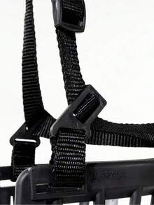 Breathable & Durable Dog Muzzle, Effectively Prevents Barking And Eating Garbage - Suitable For Medium To Large Dogs - Outdoor Anti-Bite, Anti-Harassment, Anti-Disturbance - Affordable, Multiple Sizes Available - Pet Muzzle, Convenient For Dogs To Drink Water - Black - View 9