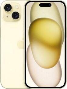 Apple Refurbished Grade A IPhone 15 ✨ Dynamic Island & USB-C | 128GB-256GB-512GB | ESIM Version | Battery +85% | Includes Free Charger - Màu vàng - Xem 1