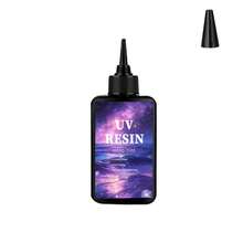 150g Upgraded Transparent Low Odor UV Resin Kit, Including UV Lamp, Silicone Mat, Hard UV Epoxy Resin For Jewelry And Craft Decoration - UV Resin Colorant Kit - View 9