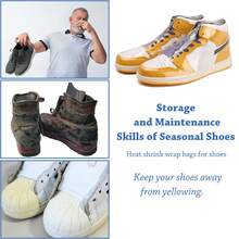 100pcs PVC Heat Shrink Bags - Clear Heat Shrink Film For Packaging, Sealing And Storage, Dust-Proof Plastic Bags, Suitable For Home, Office, Travel, Kitchen, Bathroom - Gift Wrapping, Organization And Household Items - White - View 4