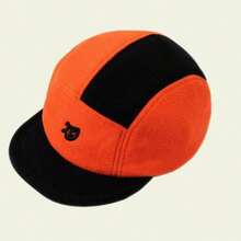 女士休闲复古街头风棒球帽；撞色设计；刺绣字母；柔软帽冠，长帽檐；羊毛混纺材质；百搭款式。冬季棒球帽；适合滑雪、露营和其他户外活动；情人节、同学聚会、朋友生日派对的理想礼物。