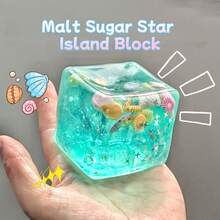 2026新款贝壳造型3D立体捏捏乐，减压解压魔方，麦芽糖造型慢回弹捏捏乐 - 生日礼物、情人节礼物、派对礼物、最佳礼物 - 彩色 - 查看 2