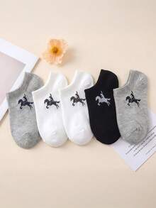 3/9/15 双女士随机纯色骑马时尚简约低帮隐形袜，柔软舒适透气，四季皆宜，清爽吸睛，适合日常户外活动。