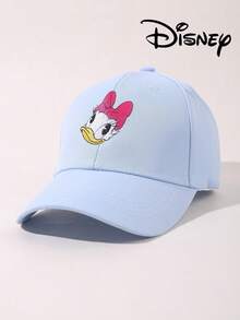 Disney Mũ lưỡi trai điều chỉnh được, thêu hình vịt Donald chính hãng, unisex, thích hợp cho hoạt động ngoài trời, chống nắng, mùa xuân, mùa thu, du lịch, đi biển, kiểu dáng hoạt hình dễ thương phong cách Y2K dành cho giới trẻ. - Nhiều màu - Xem 4