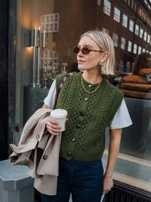 Freeform Spring/Summer New Elegant Casual Daily Women Knit Sweater, Women Knitwear, Commute, Daily, Date, Christmas