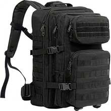 Assault Backpack Bag 40L Large Capacity 3 Day Outdoor Assault Pack Rucksacks Carry Bag Backpack For Hiking Trekking Camping Travelling Climbing And Other Outdoor Activities - Black - View 2
