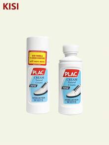 Creme de Polimento de Couro Natural com Tecnologia de Brilho Automático - Condicionador de Cor Branca/Neutra para Sapatos Brancos, Tênis e Calçados de Cor Clara - Restaura o Brilho Sem Escurecer o Couro, Sapato, Escolhas de Primavera e Verão, Presentes para Damas de Honra, Quarto, Decoração de Quarto, Praia, Viagem, Para Homens, Para Mulheres, Férias, Dia da Mulher, Essenciais de Viagem, Lembranças de Casamento, Y2k, Quarto, Acessórios de Carro para Mulheres, Decoração de Cozinha, Casamento, Y2k, Festa - Branco - Visão 5