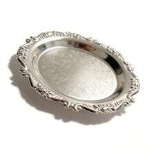 1pc Vintage Style Jewelry Display Tray, Versatile For Holding Rings And Earrings. An Ideal Holiday Gift, Perfect For Adorning Fashionable Vanity And Bedroom, Or As An Office Organization Solution. A Unique Gift For Both Men And Women - Elevate Your Space With This Elegant Accessory. - Many - View 14