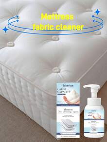 JAKEHOE；床垫清洁剂；床垫织物清洁剂；多效清洁、床垫急救和多功能家居用品；适用于清洁残留宠物尿液； - 彩色 - 查看 4