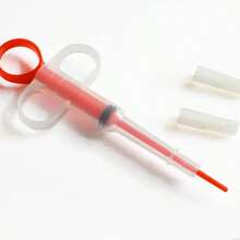 Pet Feeding Push Tube Feeder, Cat & Dog Feeding Dispenser - Multicolor - View 5