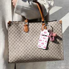 口红钥匙扣收纳包，多功能口红钥匙扣盒，夹式口红收纳包，女士包包配件，实用礼物，夹式口红盒，弹力口红钥匙扣收纳包 - A - 查看 2