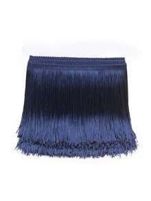 2 Yards Tassel Lace Trim, Sewing Accessories, Fringe, Latin Dance Costume Tassel, DIY Clothing Supplies, Crafts, Home & Garden - Multicolor - View 5