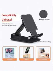 360°旋转可折叠手机支架，可调节桌面手机支架底座，兼容 15/15 Pro/15 Pro Max/14/13 Mini/13/13 Pro Max/12 Mini/12/12 Pro/12 Pro Max/11/11 Pro/11 Pro Max/Xs/Xs Max/XR/X/8/7、Galaxy S22 Ultra/S22+/S22/S21/S21+/S20/S20 Ultra/S10/S10+/S9/S9+、Galaxy Note 30/20+/10+/10/30s/4 A90/5 A60/5 A80、Switch及所有智能手机 - 白色 - 查看 6