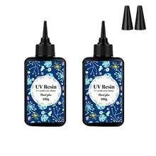 500g/1000g Upgraded Epoxy Resin, Transparent UV Glue, Resin Casting, Fast UV Curing, DIY Jewelry And Crafts Making