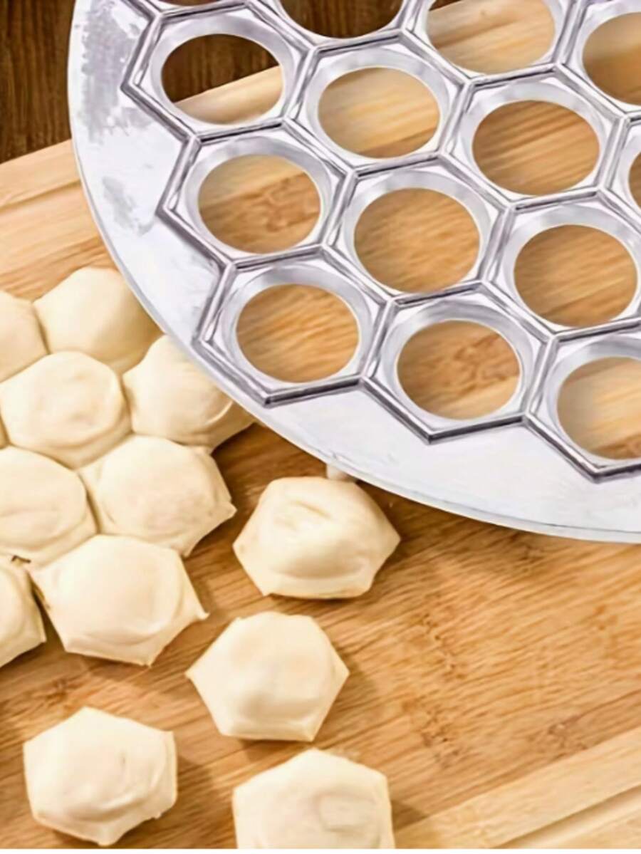 New Italian Dumpling Mold 37-Hole Dumpling Maker Aluminum Alloy Dumpling Tool For Home Kitchen - Multicolor - View 1
