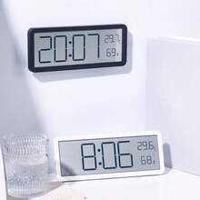 Digital Wall Clock, Large Display Digital Alarm Clock, Multi-Function Temperature & Humidity Display, USB/Battery Powered Alarm Clock, Room Decor, Bedroom Decor, Dorm Decor, Back To School Decor, School Surprise, Home Decor, Study Supplies