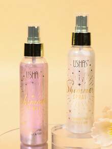 USHAS 液体定妆高光喷雾，细腻珠光提亮，面部及身体均可使用，24小时持久闪耀，速干不粘腻，适合派对、婚礼、音乐节妆容 - #03 - 查看 8