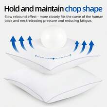 Set Of Four 14x14 Inch Pillow Inserts, White Square Throw Pillows For Stylish Home Decor And Comfort - Multicolor - View 4