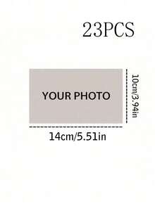 1-23 Peças Impressões de Fotos Personalizadas, Presente Único de Papel para Aniversário de Casamento, Decoração de Fotos Personalizada, Fotos Personalizadas, Impressões de Fotos Pequenas, Fotos Personalizadas para Quarto, Alta Qualidade, Moda Personalizada, Personalizado, Presente Único Ideal para Namorado, Namorada, Família, Amigos, Adequado para Dia dos Namorados, Aniversário, Casamento, Aniversário, Formatura, Inauguração da Casa, Jantar, Suprimentos de Festa Personalizados - Multicolorido - Visão 19