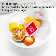 ULTHMOK Green Orange, Kumquat And Passion Fruit Tea, 7.05 Oz (5g * 40 Bags) Mixed Fruit Tea, Sweet And Sour, Afternoon Tea, Caffeine-Free. - 5g X 40 Bags - View 4