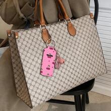 口红钥匙扣收纳包，多功能口红钥匙扣盒，夹式口红收纳包，女士包包配件，实用礼物，夹式口红盒，弹力口红钥匙扣收纳包 - A - 查看 3