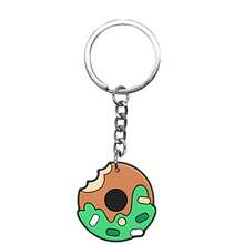 15个圣帕特里克节钥匙扣 - 幸运草、甜甜圈、帽子钥匙扣，圣帕特里克节礼物，随机幸运草/小妖精/高顶礼帽钥匙扣，适合儿童和成人，可用于包包装饰，圣帕特里克节主题小妖精甜甜圈帽子钥匙扣派对用品 - 彩色 - 查看 6