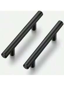 30-Pack Matte Black Stainless Steel Cabinet Pulls - 5-Inch, 3-Inch Hole Center, Waterproof, Durable, Easy-To-Install Kitchen Handles For Cabinets And Drawers - Black - View 2