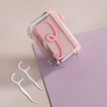 1个全新便携式牙线盒，方便携带。适合情侣、朋友和家人，可作为圣诞节、新年、情人节礼物。也适合留长指甲的女性使用。 - 彩色 - 查看 5