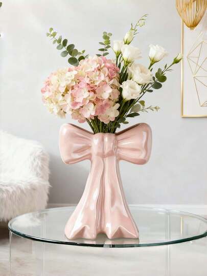 Arched Vase, Suitable For Flower Arrangement, Dorm Style, Matches Bright White Tulips, Reed Vase, Modern Desktop And Bathroom Shelf Decor, Suitable For Home Decor, Bedroom Decor, Office And Student Use, Wedding Decor, Party Decor, Perfect Gift