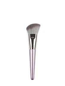 1pc Multi-Functional Pink Foundation Brush, Professional Fiber Hair Makeup Brush - Multicolor - View 12