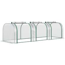 Foil Greenhouse, Greenhouse, Hothouse With Door, Cold Frame, Plant House, Plant Cultivation, Steel, Transparent, 295 X 100 X 80 Cm - Transparent - View 1