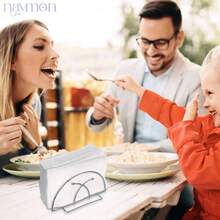 TendenciaServilletero Porta Servilletas Acero Inoxidable Cocina MesaCalidad premium - Ab - Ver 6