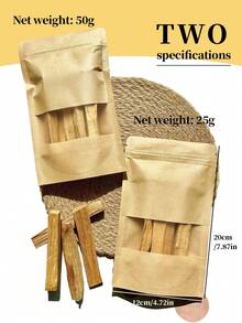 25g/50g, Peruvian Sacred Wood, Parosanto Wood Strips, Natural Sacred Wood, Raw Wood Strips, High-Oil Old Wood, Long-Lasting Fragrance, Naturally Fresh, Soothes The Mind And Body, Improves Focus, Promotes Meditation, And Purifies The Space - Sacred Wood - View 6