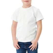 Children's And Teenagers' Pure Cotton T-Shirts Children's Holiday Cotton Shirts,Boys' Chicago Graphic-Shirt - Navy Blue With Bold BEAR Chicago Print & Bear Design, Loose Fit Casual Sporty Style, Medium Stretch Soft Fabric, Game Day Outfits, Summer Casual Wear, Shirt, Comfortable Fit Shirt Easy To Match, Allowing You To Showcase Your Style. - 白色 3 - 查看 4