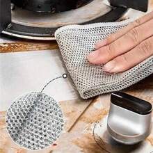 10/20pcs Ultra-Fine Fiber Steel Wool Cleaning Pads - Double-Sided Reusable Kitchen Scouring Pads, Suitable For Scratch-Free Cleaning Of Dishes, Cutlery And Cookware - Multicolor - View 4