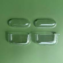 2个装透明TPU软壳耳机保护套，兼容 1/2/3 Pro（第二代），高清防刮苹果耳机TPU软保护套 - 無色 - 查看 14