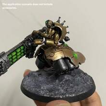 10pcs Diameter 5/6/7cm Round Plastic Base For Figurine Model Base - Black - View 9