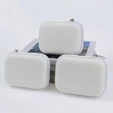 Bolsa de almacenamiento para cámara CCD, bolsa compacta multifuncional para cámara, estuche portátil mini para cámara CCD, caja protectora para tarjeta digital - Adecuado para cámaras digitales mini, solo estuche - Multicolor - Ver 4